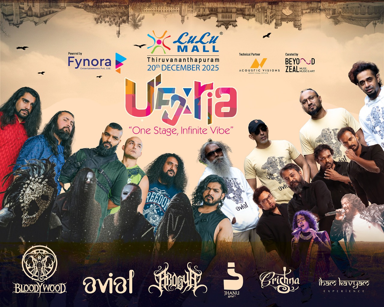 Uforia '25 flagship event crowd
